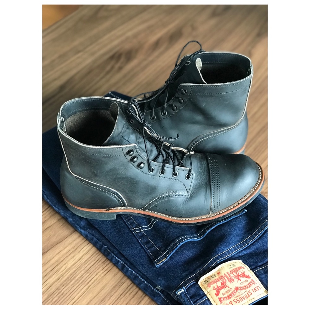 RedWing Iron Ranger 8086 Charcoal Boot Size 11.5